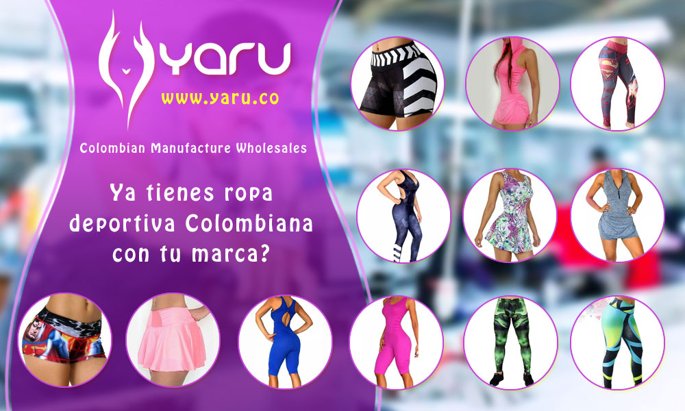 YARU fabrica de ropa Colombiana catalogos ventas por mayor